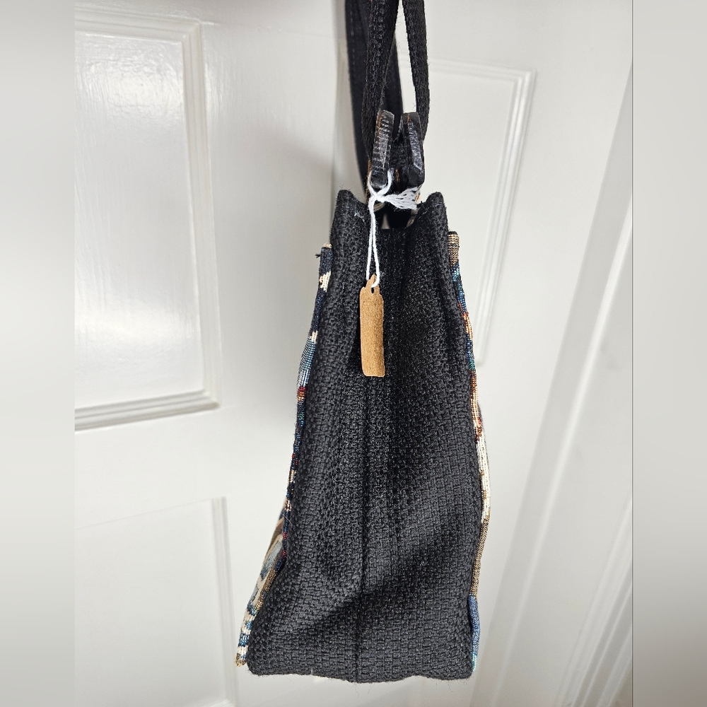 VTG Racing Car Tapestry Handbag - Picture 6 of 13